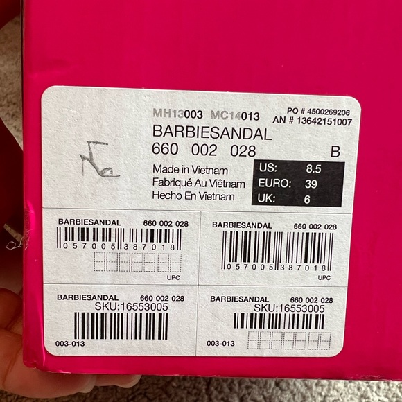 Aldo x Barbie Barbiesandal- Iridescent Pink - Picture 6 of 7